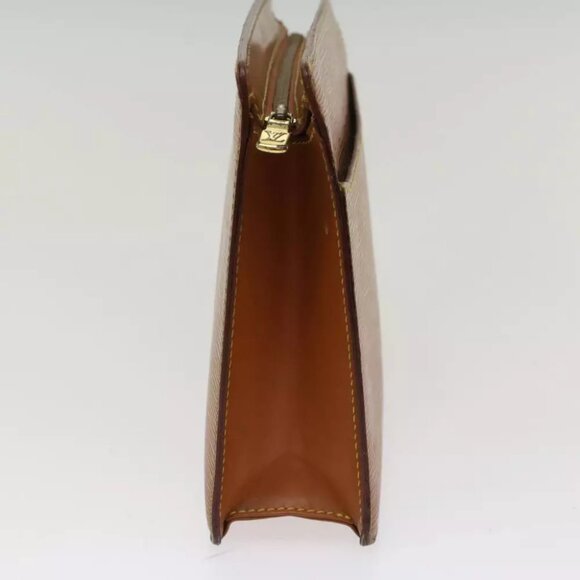 LOUIS VUITTON Epi Pochette Homme Clutch Bag Brown M52528 LV Auth th3897 - Picture 5 of 15